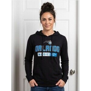 Sportiqe  NBA Orlando Magic Hoodie Size XS Women's Black Lightweight